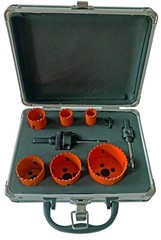 9Pcs Bi-Metal Hole Saw Kit 3/4″ to 2-1/4″ M42 Hole Cutter bimetal Hole Tool Set
