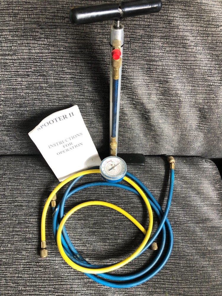 SPOOTER 2 Hand Powered Refrigerant Recovery Pump HVAC Tool …. FREE SHIPPING