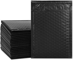 Black Poly Bubble Mailers #7 14.25×20 Self Seal Shipping Envelopes 14.25×19