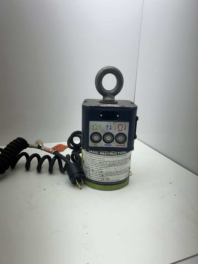 Electric Lifting Magnet Walker CER-5 Lift 600 Pound Capacity. 2022 Model