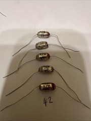 470 pF POLYSTYRENE FILM CAPACITOR 160 VOLTS 5% Tolerance New Lot of 5 by NPC