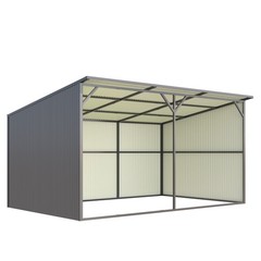 12’x20′ Metal Livestock Shelter Corrosion Resistant for Cattle Horse Sheep