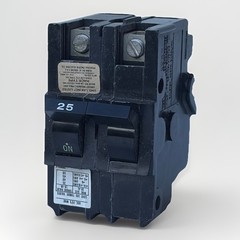 FPE Federal Pacific NA225 25 Amp 2 Pole NA225 2PNA25 Stab Lok Breaker Thick NA
