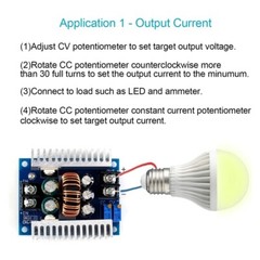 4X 300W 20A Synchronous Buck Module DC Step Down Voltage CC Power 5V 12V 24V 36V