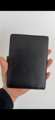 Louis Vuitton Authentic Notebook Cover Epi Black Agenda PM Noir Made in Spain