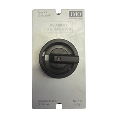 IMO SI25-PEL64R-4 PV Array DC Isolator Switch IP66 1500Vdc Solar Disconnect