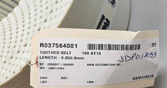Rexroth R037564001 Timing Toothed Belt, 8850MM X 100MM, 100 AT10, New