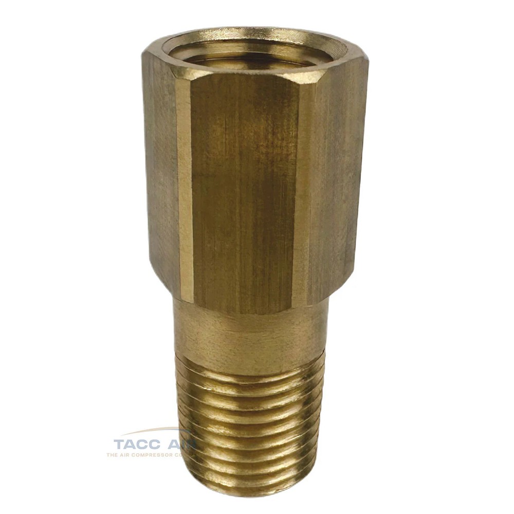 1/4″ Female X 1/4″ Male NPT Pipe Fitting Extender Extension Adapter Brass