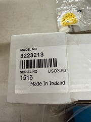 COMPRESSOR AIR FILTER MODEL NO 3223213 SERIAL NO 1516 KAESER