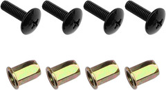 4PCS Tailgate Cover Cap Screw Bolts Compatible with 2007-2014 Sierra Silverad…