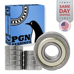 (10) 6000-ZZ Premium Metal Shield Ball Bearing C3 EMQ, 10x26x8, 6000 ZZ 6000z