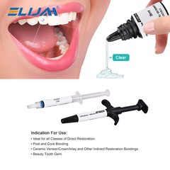 Dental Orthodontic Bonding Bracket Light Cure Adhesive Light Cure Composite Kit
