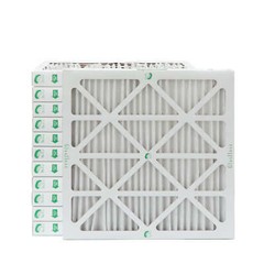 Glasfloss ZL 16x16x2 MERV 10 (FPR 7) Pleated HVAC Air Filters. Case of 12