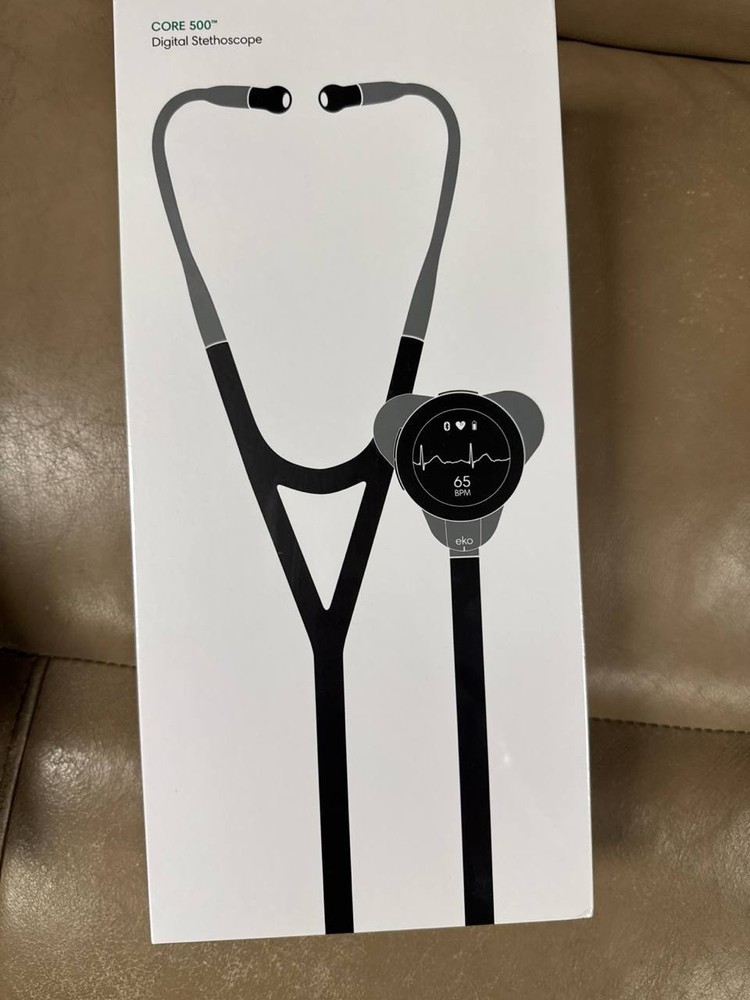 Eko CORE 500 Digital Stethoscope – Black