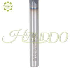 5 Pcs 3/16″ 4 Flute 2″ Overall Length Regular Carbide End Mill – TiALN COATED