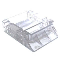 HOPPER BOTTOM (UNGROOVED) 8 OZ CLEAR FOR HOLLYMATIC SUPER 54