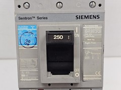 Siemens FXD63B250 Sentron 250A Circuit Breaker 3 Pole 600V Used WITH 6 LUGS