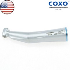 US COXO Dental Low Speed Handpiece Contra Angle Inner Water Air Motor 2/4 Holes