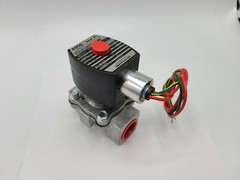 ASCO RED-HAT EF8125G030 3/4″ Gas Solenoid Blocking Valve 2 Way Normally Closed