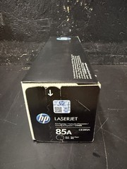 NEW HP 85A Black Genuine LaserJet Toner Cartridge 1600 pages yield, CE285A OEM