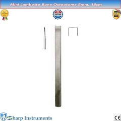 Mini Lambotte Bone Osteotome 8mm Blade 18cm Orthopaedic Surgical Sculptur Chisel