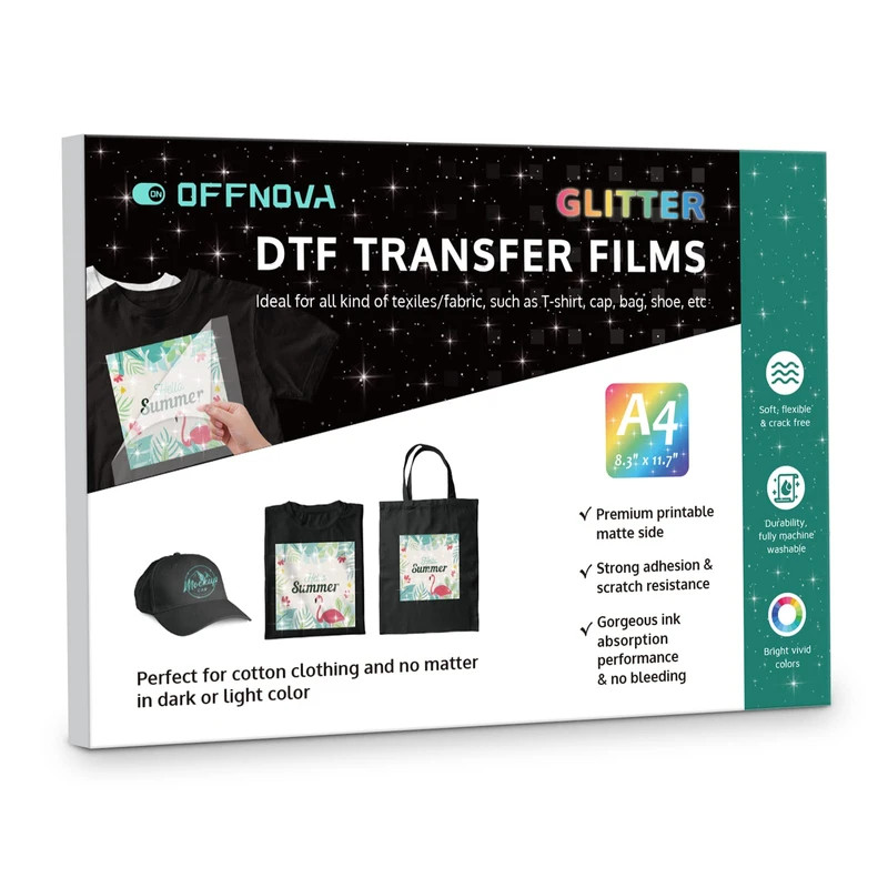 DTF Transfer Film 30 Sheets of A4 (8.3″ x 11.7″) PET Heat Transfer Paper