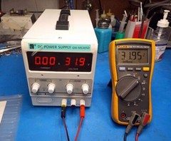 DC Voltage Regulator Power Supply QW-MS305D Output 0-30V 0-5A , AC 100-120VAC