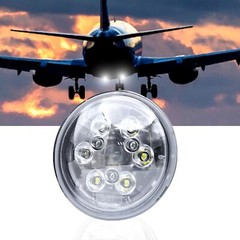 LED PAR36 Aviation Grade Aircraft Landing Light 4-1/2″ 115mm DC 12V 6000 Lumens
