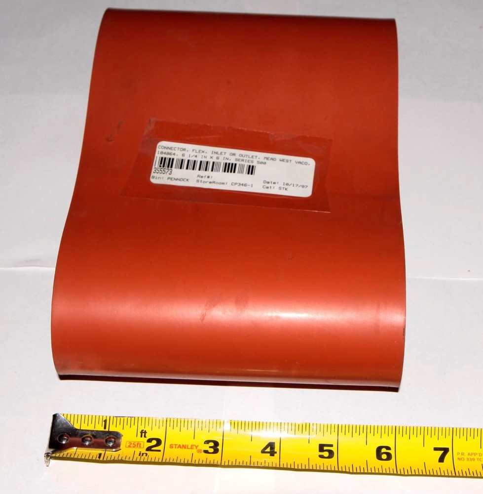 (5) MeadWestvaco Series 500 Flex Connector 184864 6 1/4″ X 6″