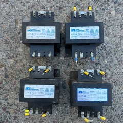 Lot of 4 Acme TA-2-81216 Transformers | 750 VA (0.75 kVA) | 240/480V to 115/120V