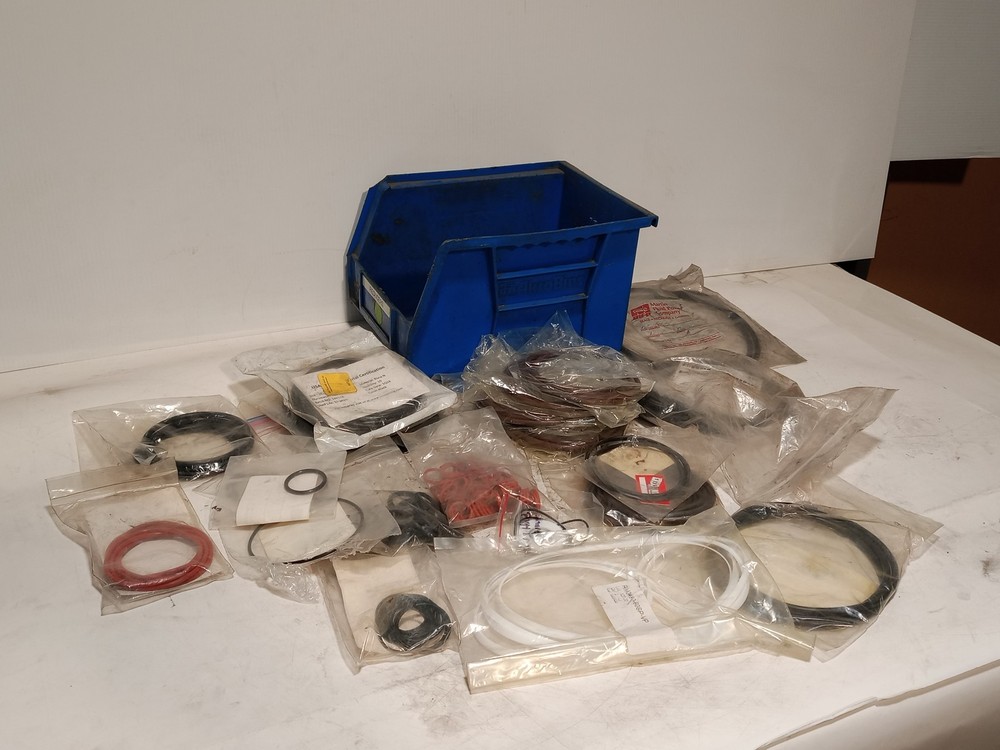 USA Sealing mixed O-ring gasket lot Buna N PTFE assorted sizes as pictured