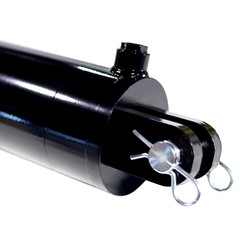 Hydraulic Cylinder Welded Double Acting 5″ Bore 20″ Stroke Clevis End 5×20 NEW