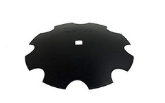 18″ Notched Disc Harrow Blades 1-1/8″ Square 7 Gauge 4.5 MM N187118 Farmer Bob’s