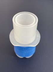 Respiratory Tubing Connector for Anesthesia, CPAP Tube 22mm OD, 15mm ID
