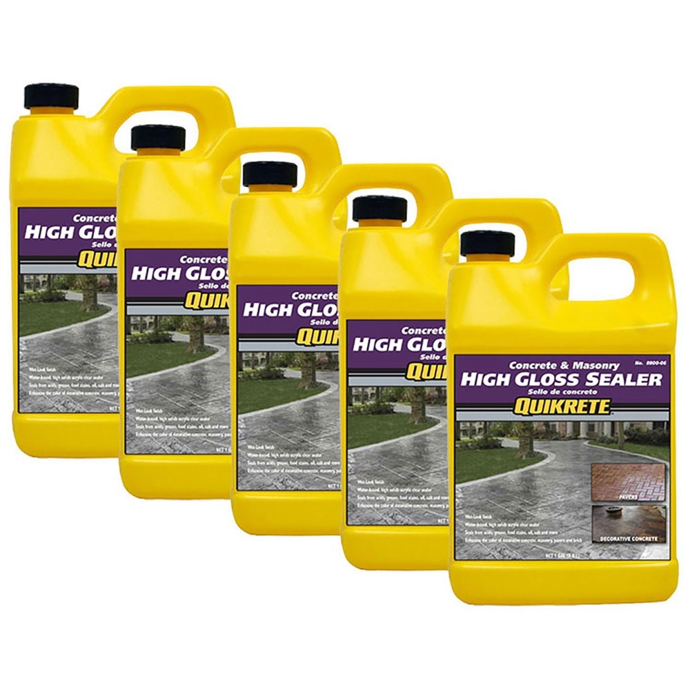 Quikrete High Gloss Sealer wet look gal pk5
