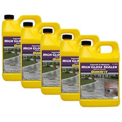 Quikrete High Gloss Sealer wet look gal pk5