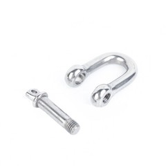 304 Stainless Steel Bow U-Shaped Shackle Trailer Lifting Shackles Size 4mm-32mm