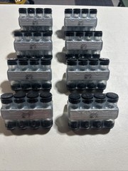Pennunion Aluminum Mechanical Lugs QTY:8 IPB-NA250-4D NEW IN BOX Fast Shipping!!