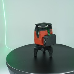 Hilti PM 40-MG Green Laser Level w/ PMA 31G Case Battery Manual Tested Used