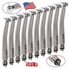 USPS! SANDENT Dental High Speed Handpiece Push Button Standard Head 4H-M4 1-10*