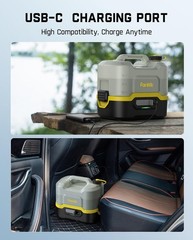 Fanttik NB8 Nano Portable Cordless Electric Sprayer w/2.1Gal Tank, Gray