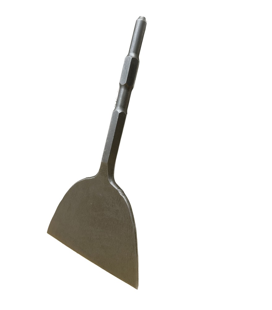 6″ Wide Tile & Removing Tile Stone Hex Shovel Chisel For 17mm Demolition Hammer