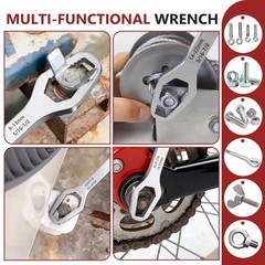 7PCS Plumbing Tool Set – Sink Wrench, 8-in-1 Faucet Wrench, Universal Plumber Wr