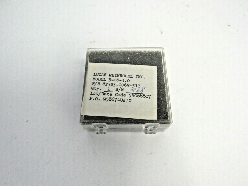 Lucas Weinschel 8P323-006V-517 SMA Attenuator 5406-3.0 A-19
