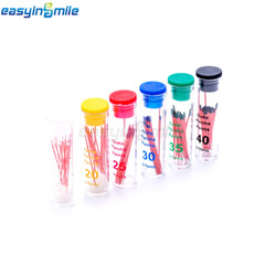 60/120pcs Dental Gutta Percha Points Full Taper 0.02/0.04/0.06 Size 15-40 45-80