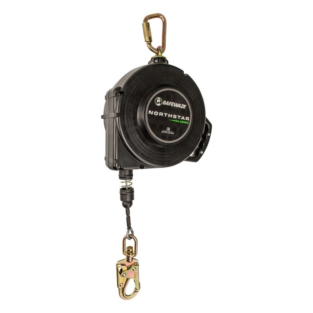 SafeWaze FS-EX1080-G 80ft Cable SRL Self Retracting Lifeline Fall Protection