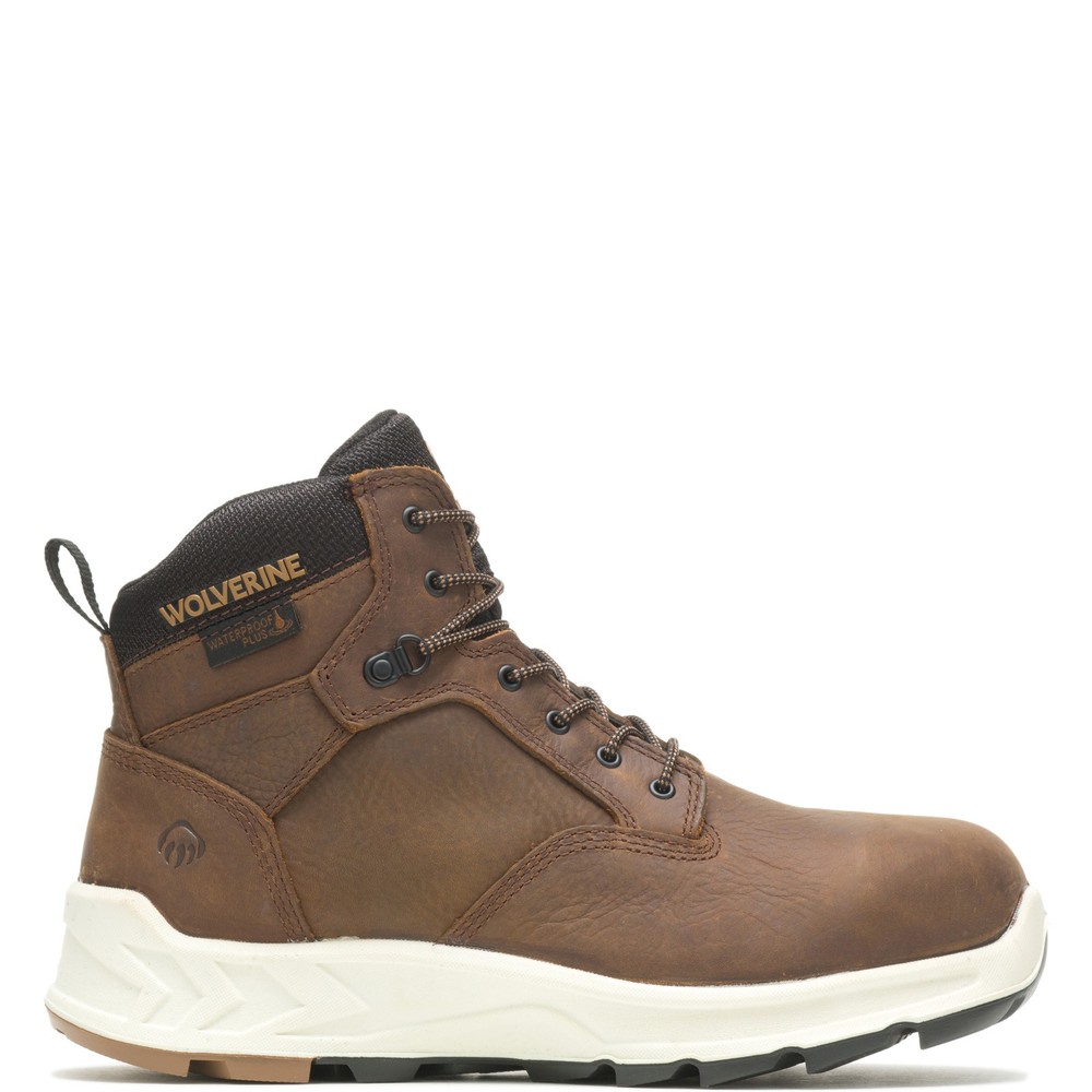 Wolverine Shiftplus LX 6″ W200062 Mens Brown Leather Work & Safety Boots 13