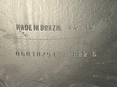 Bobcat Disc Black for Mini Scraper, 6907220, 0601025177 Made In Brazil
