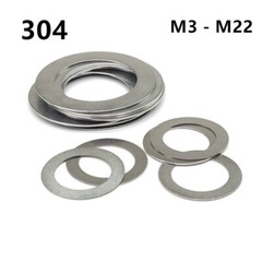 304 Stainless Steel Shim Rings and Supporting Rings M3 M4 M5 M6 M8 M10 M12-M22