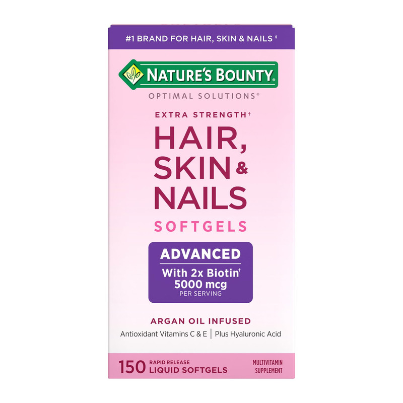 Nature’S Bounty Natures Bounty Advanced Hair Skin Nails Argan-Infused Vitamin